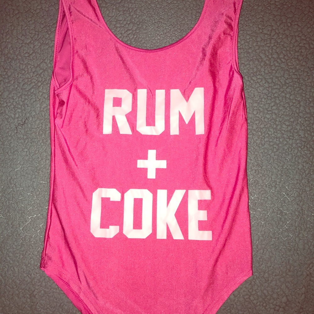 Never worn one piece swimsuit